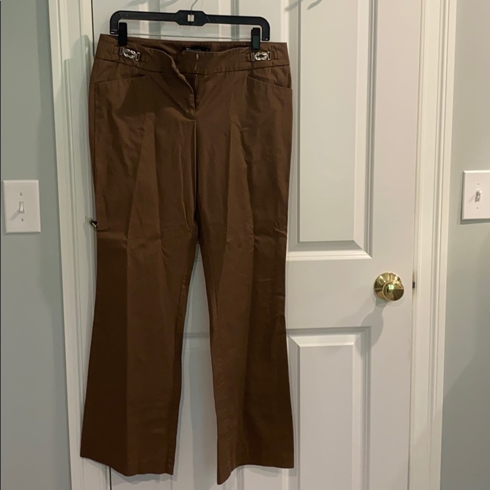 Dark tan dress pants